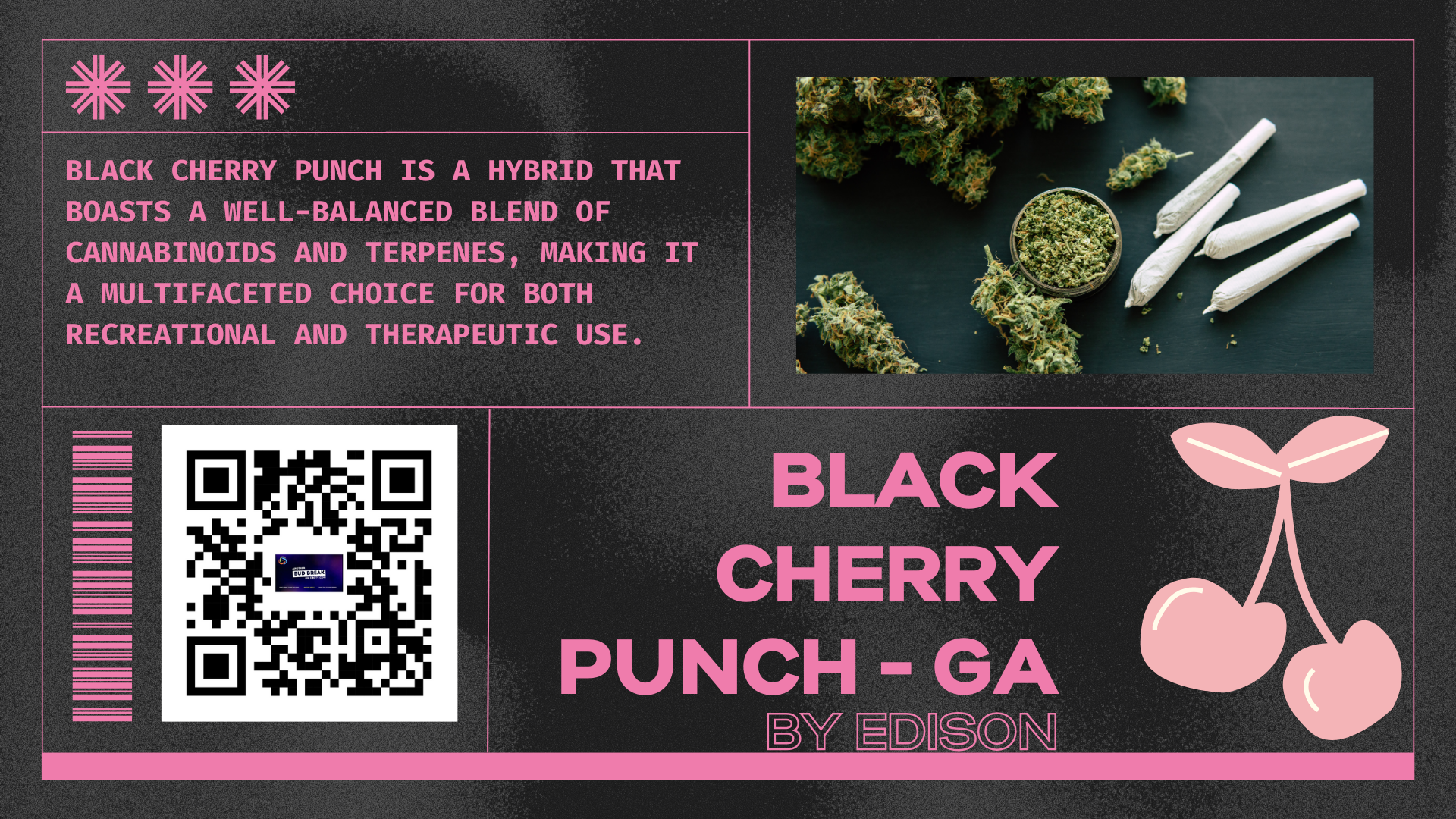 Black Cherry Punch – GA by Edison